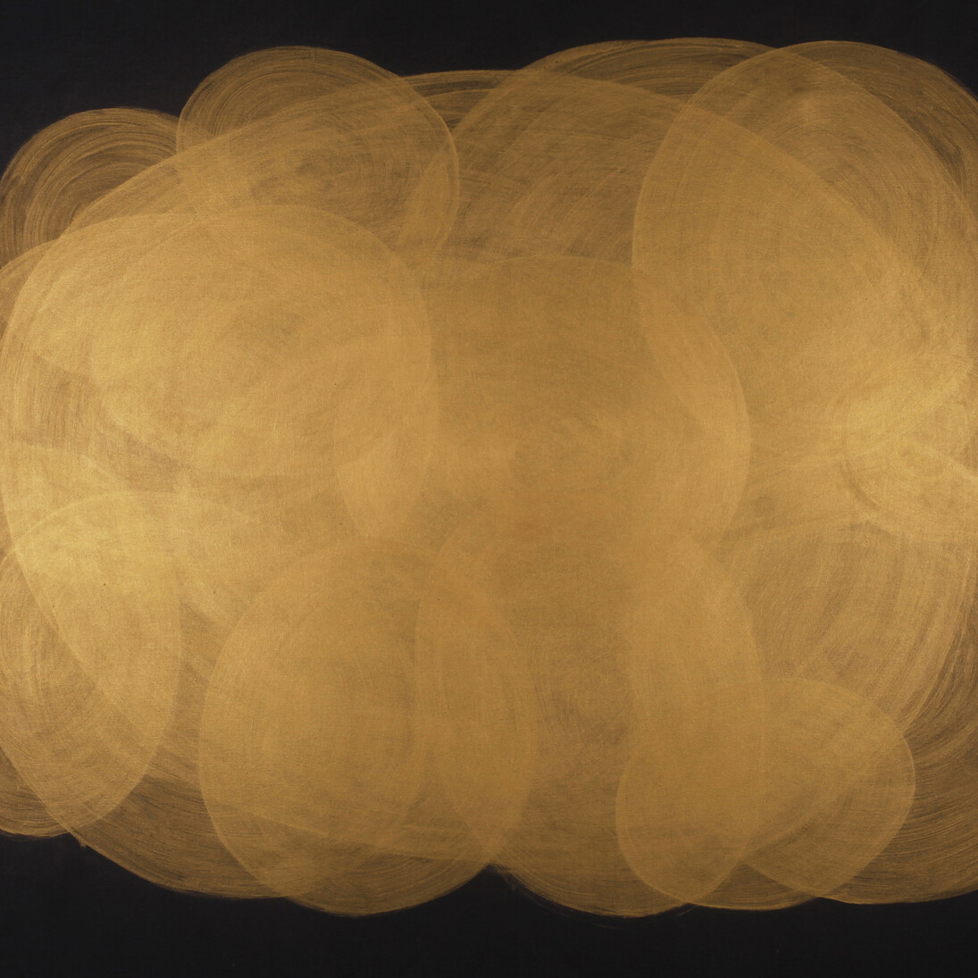 Ye Linghan (b. 1985), Gold.Circle.Tiger 13, 2014, Acrylic on canvas, 150 x 200 cm; (59 1/8 x 78 3/4 in.)