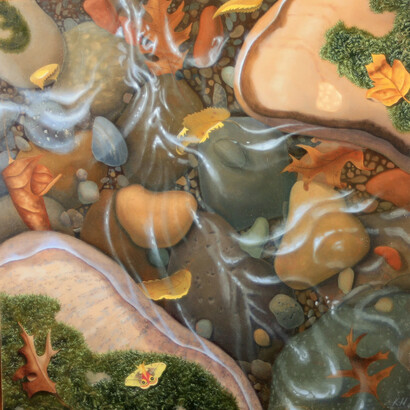 Karl Hartman, The sound of water, 2025. Courtesy of Garvey|Simon