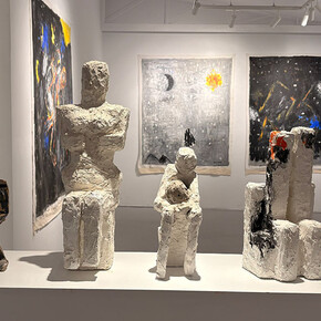 Nikos Kaskouras, The meaningful silence, exhibition view. Courtesy of Alma Contemporary Art Gallery