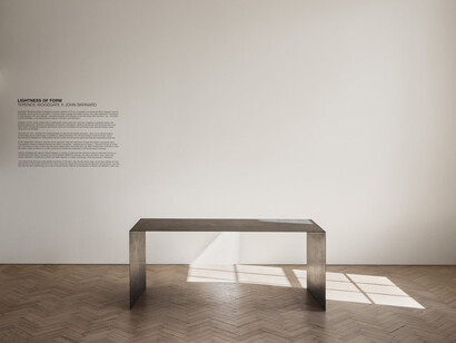 Terence Woodgate, Lightness of form, exhibition view. Courtesy of Carpenters Workshop Gallery