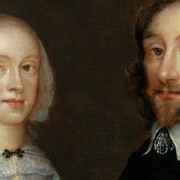 Dorothy, Lady Browne (née Mileham) and Sir Thomas Browne attributed to Joan Carlile, circa 1641-1650 © National Portrait Gallery, London