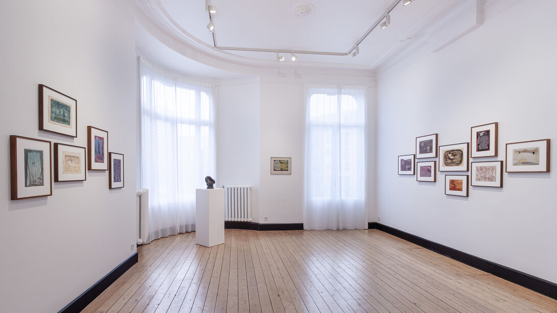 Eugen Gabritschevsky, Vision of inner worlds, exhibition view. Courtesy of Christophe Gaillard Gallery
