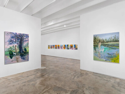 Deborah Brown, Inside out, exhibition view. Courtesy of Fredric Snitzer Gallery