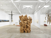 Various artists, Casting a glance: dancing with Smithson, exhibition view. Courtesy of Marian Goodman Gallery 