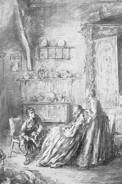 Wuthering Heights by Edna Clarke Hall, featured in The Slade: A Collection of Drawings and Paintings by Past and Present Students of the London Slade School of Art