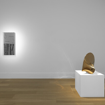 Various artists, Old bond room: works from the gallery collection, exhibition view. Courtesy of Mazzoleni