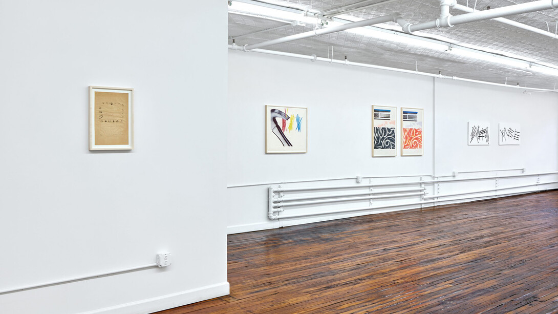 James Rosenquist, Waiting for an idea, exhibition view. Courtesy of Off Paradise 
