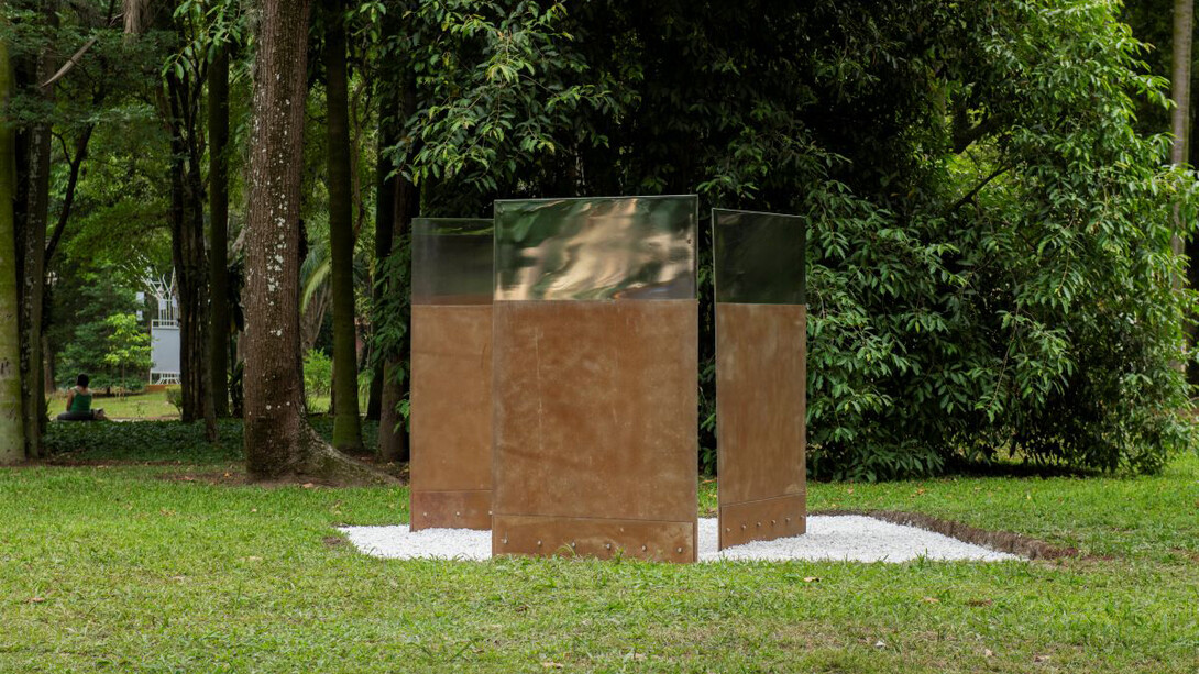 Varios artistas, Jardín de esculturas, vista de exhibición. Cortesía de Pinacoteca