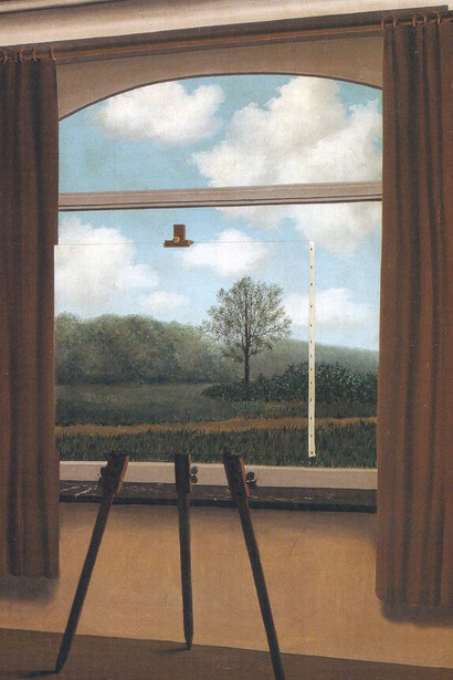 Rene Magritte, La condicion humana (1933)