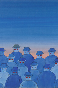 Jean-Michel Folon, Untitled, Fondation Folon ©Fondation Folon, ADAGP/PARIS, 2024-2025