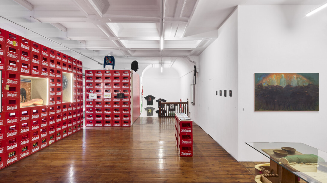 Various artists, Means of reproduction, exhibition view. Courtesy of Emalin