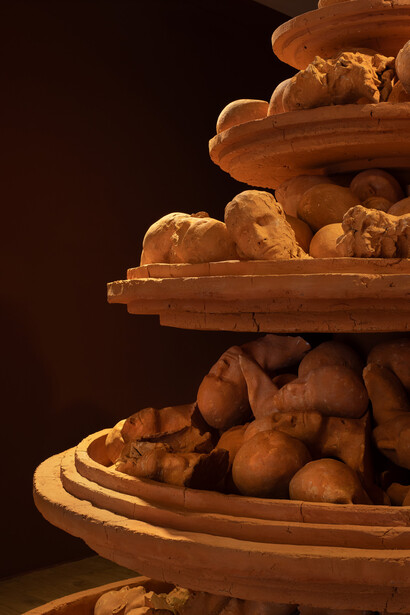 Levi van Veluw, Erosion of memory, exhibition view. Courtesy of the Secci Gallery