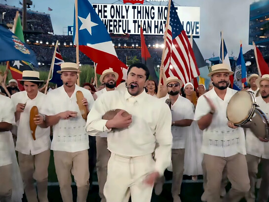 Bad Bunny’s Apple Music Super Bowl Halftime Show in 2026 marked a historic moment, with the Puerto Rican rapper bringing his culture and message to one of the world’s biggest stages