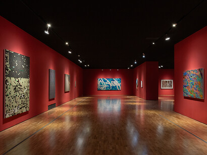 Various artists, Shape of spirituality: special exhibition for the year of the snake, exhibition view. Courtesy of Long Museum