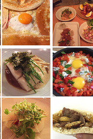 Israeli fusion food, photo by Dana Erlich