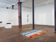 Lucy Skaer, Stacks and ledgers, exhibition view. Courtesy of Peter Freeman, Inc.