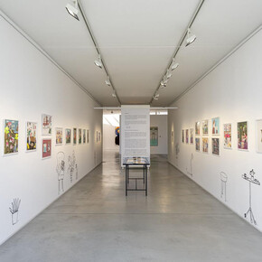 Marta Matus, Collageville, exhibition view. Courtesy of Danubiana