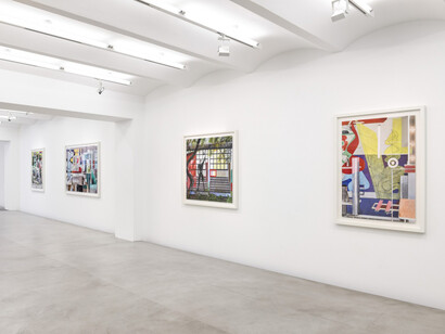 Stéphane Couturier, E-1027+123, exhibition view. Courtesy of Galerie Kornfeld