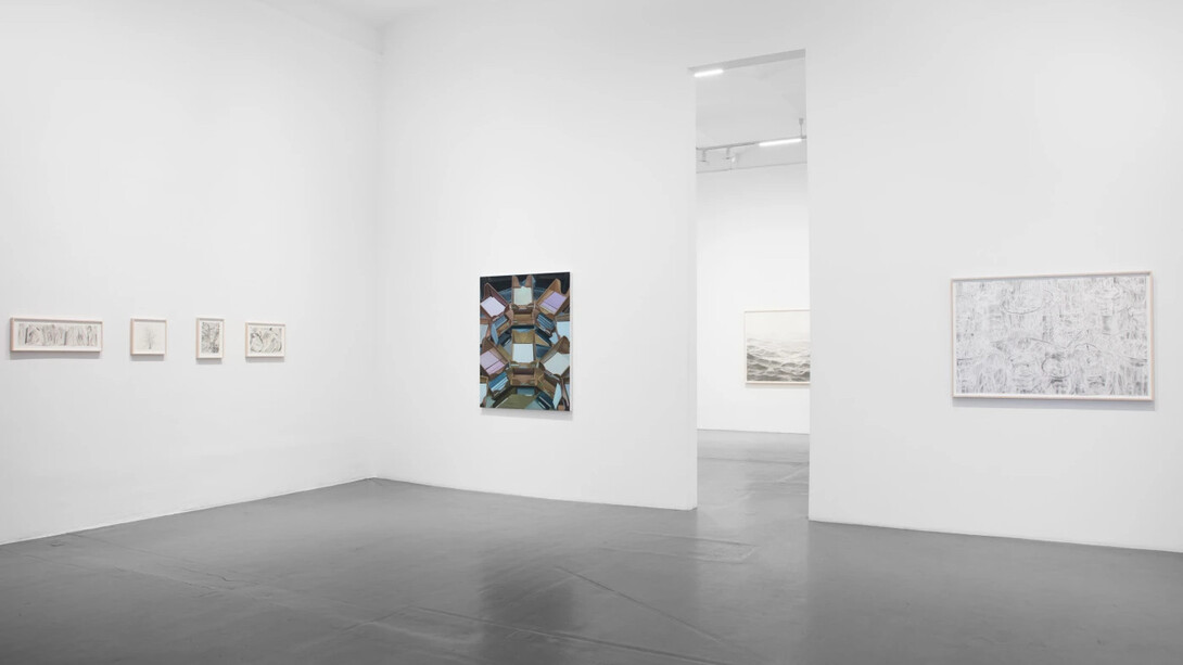 Carl Hammoud, A way not to explore the past, but to manipulate the present, exhibition view. Courtesy of Galleri Magnus Karlsson