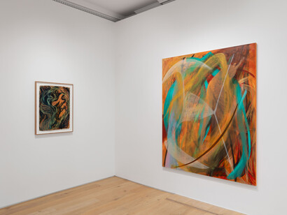 Jeremy Demester, Nile, exhibition view. Courtesy of Galerie Max Hetzler