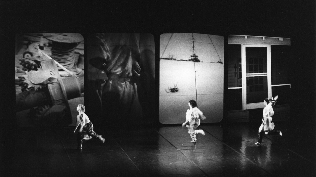Trisha Brown Dance Company, Glacial decoy, 1979. Courtesy Walker Art Center. Photo by Boyd Hagen