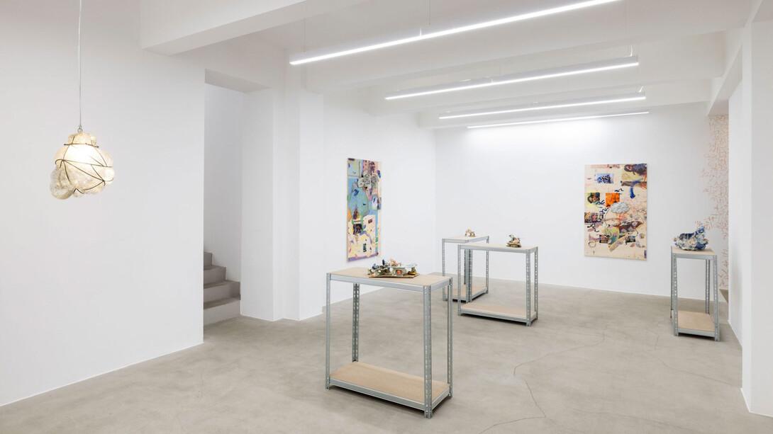 Gaëlle Choisne, Exhale/ inhale, exhibition view. Courtesy of kaufmann repetto