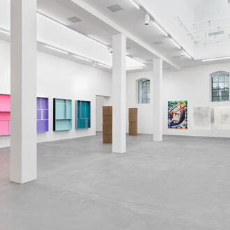 Various artists, We are here! Exhibition view. Courtesy of Museum Haus Konstruktiv