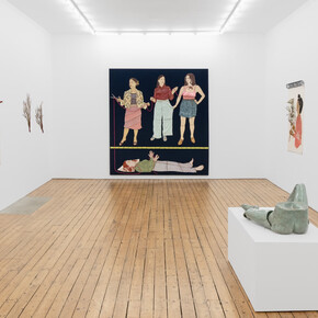 Paloma Proudfoot, A festival of ugly sounds, exhibition view. Courtesy of The Approach