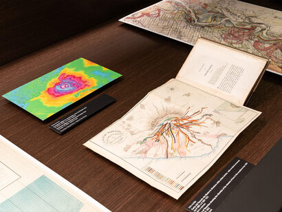 AMO/OMA, Diagrams, exhibition view. Courtesy of Fondazione Prada
