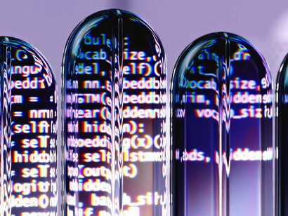 An artist’s illustration of artificial intelligence, depicting language models that generate text. Created by Wes Cockx as part of the Visualising AI project