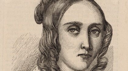 Ritratto di Louise Farrenc, compositrice e pianista di primo piano la cui opera viene riscoperta e valorizzata nel contesto del festival, gennaio 1855