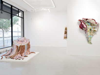 Various artists, Group show, exhibition view. Courtesy of RX&SLAG Gallery