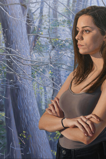 Jinchul Kim, Forest of contemplation (detail). Courtesy of Kate Oh Gallery