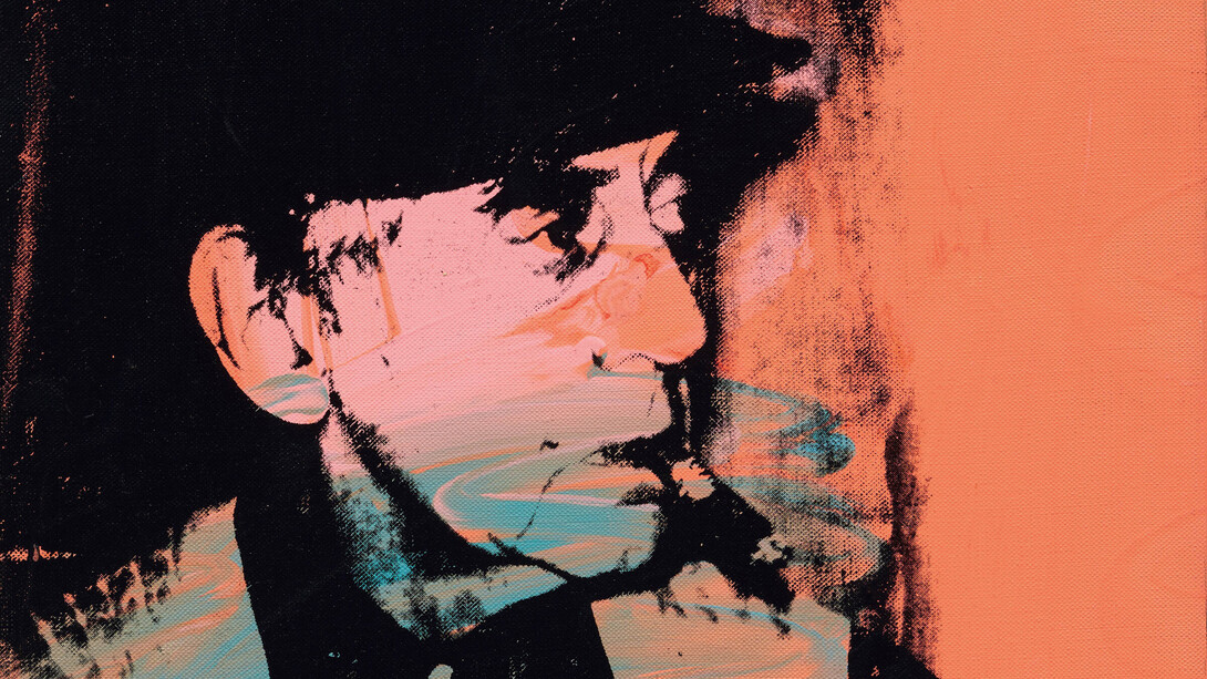 Andy Warhol, Man Ray (détail), 1974. Avec l'aimable autorisation de la galerie Skarstedt