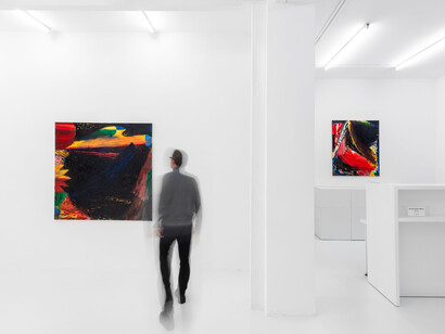 Diet Sayler and Nelo Vinuesa, Interstice, exhibition view. Courtesy of Casado Santapau Gallery