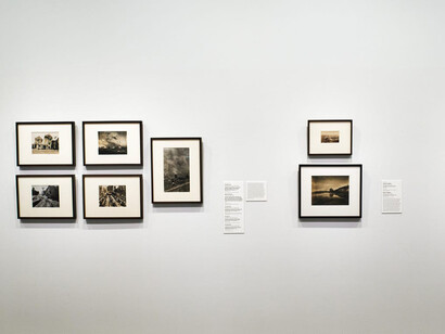 Boom and bust: photographing northern California, exhibition view. Courtesy of De Young Museum