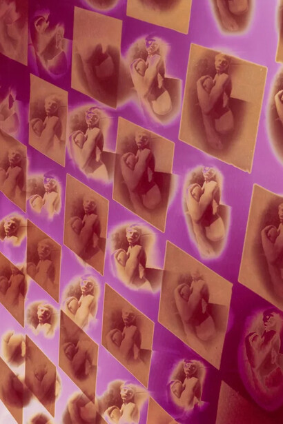 Kunié Sugiura, Cko #L29 (detail), 1967. Courtesy of Moskowitz Bayse