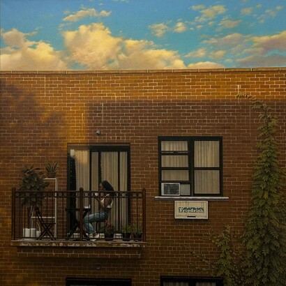 Yongjae Kim, Outdoor lunch, 2024. Courtesy of 532 Gallery Jaeckel