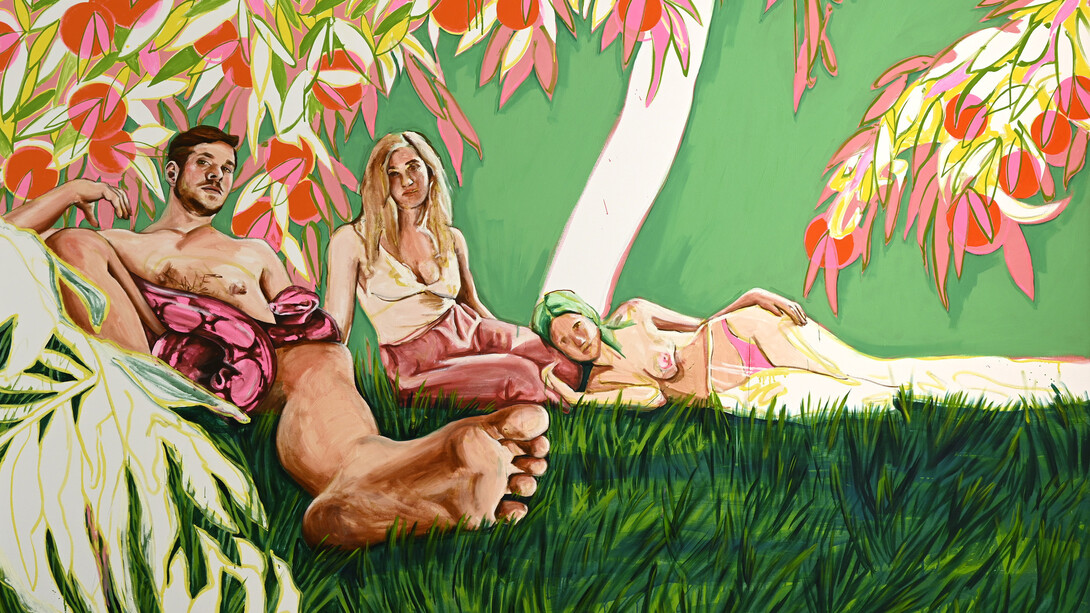 Stella Kapezanou, The big bad snake, 2021. Courtesy of Skoufa Gallery