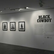 Black Cowboy, Exhibition view. Courtesy of The Studio Museum in Harlem