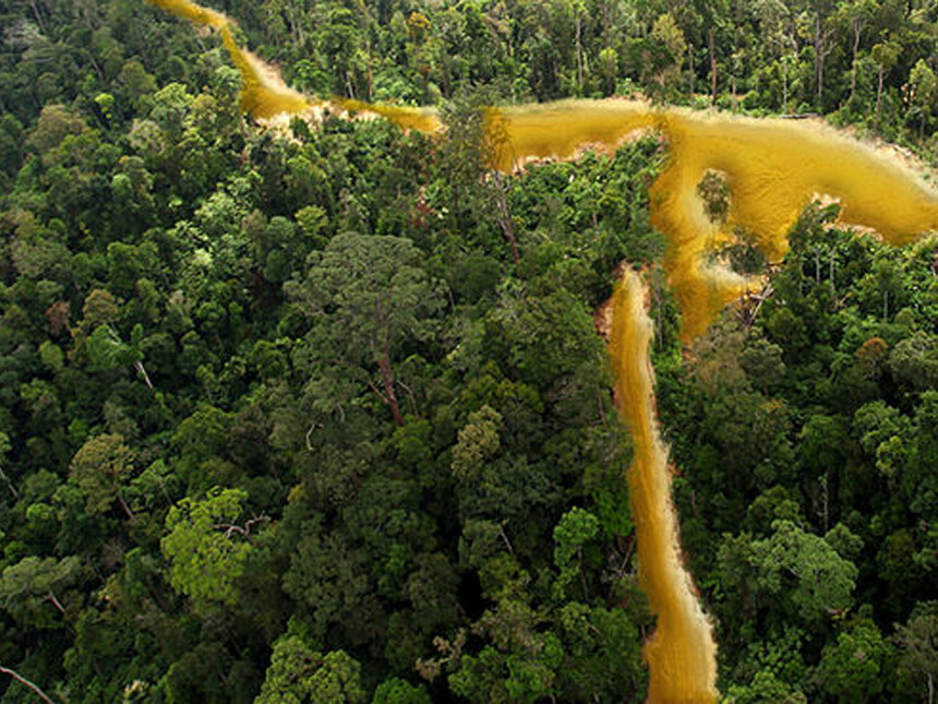 La Montagne d’Or, méga-projet minier en Guyane française