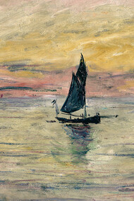 Claude Monet. Barca a vela