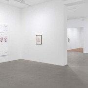 Gabriel Orozco, Partituras, vue de l'exposition. Avec l'aimable autorisation de la Galerie Chantal Crousel