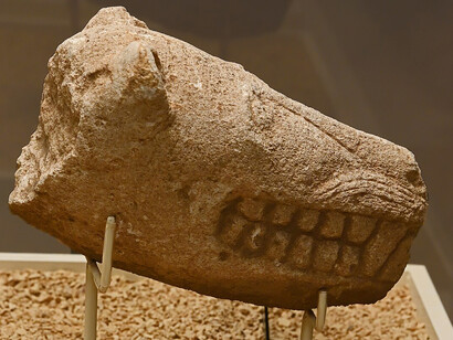Large numbers of animal representations, ranging from smaller-than-life figures to quite large ones, have been discovered at Göbekli Tepe and are displayed here. The smaller figures are typically housed in showcases, while the larger ones are arranged to appear as if roaming the terrain of Göbekli Tepe, Turkey