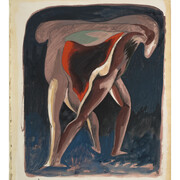 George Nama, Grande II, Gouache, 76 x 61 cm