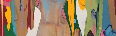 Erik Jones, A Colorful Malady, 41x51cm-16x20 inch. Watercolor, colored pencil, water-soluble wax pastel, acrylic on Rives bfk paper