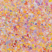 Mouteea Murad, Trial no. 166 - I am not Jackson Pollock VII (detail), 2024. Courtesy of Ayyam Gallery