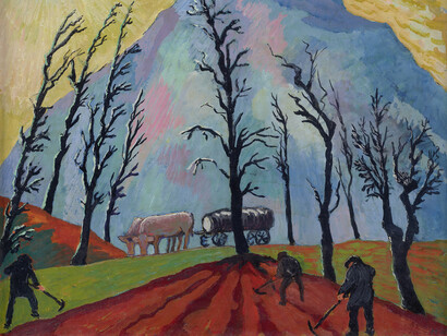Marianne von Werefkin, The mountain, 1917–1922. Courtesy of Kunsthaus Zürich