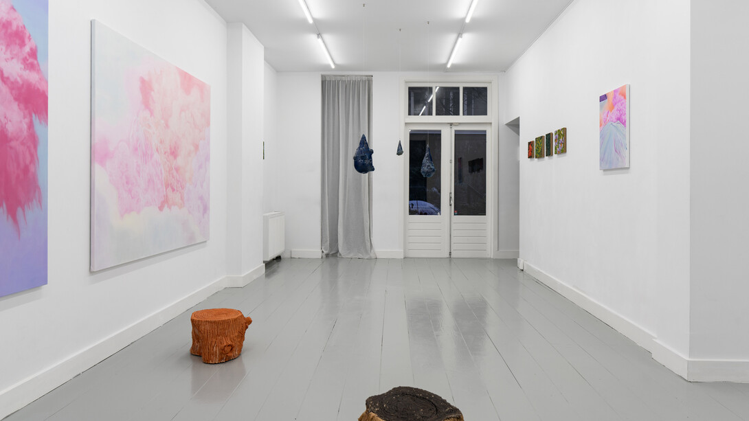 Geraldo Dos Santos and Mel Chan, Airthropology: what floats between us, exhibition view. Courtesy of Josilda da Conceição Gallery