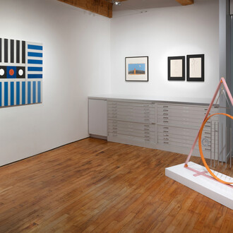 Amalie Rothschild, Modernist eye, exhibition view. Courtesy of Goya Contemporary Gallery